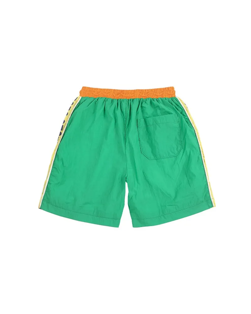 BOBO CHOSES Tracksuit-Inspired Multicolor Bermuda Shorts — Multicolor Multicolor