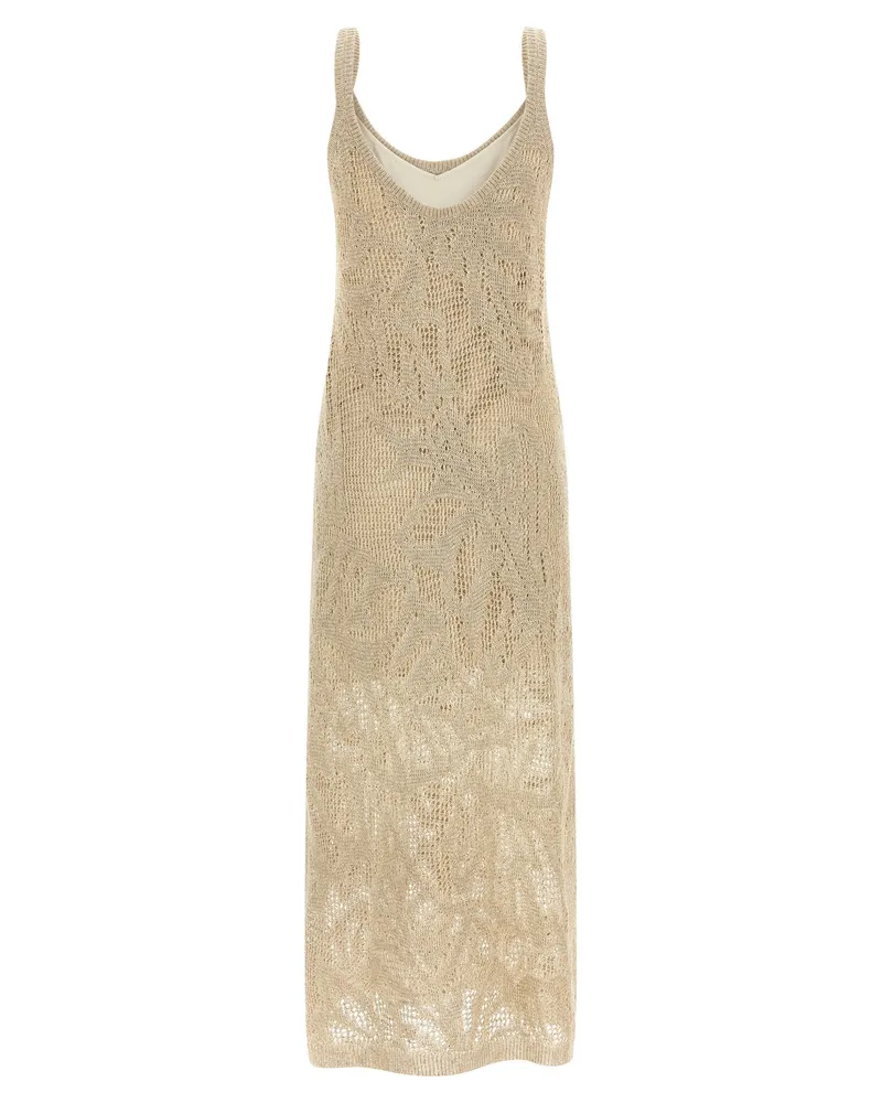 Brunello Cucinelli Dress — Beige Beige
