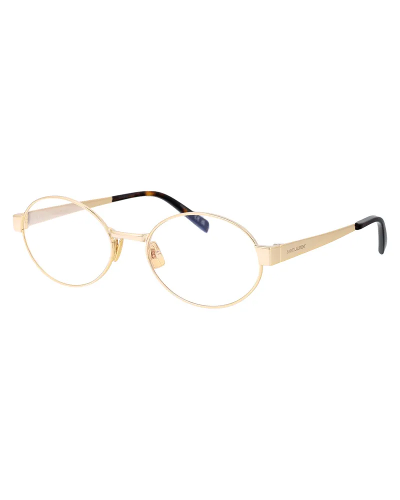 Saint Laurent Women's Sunglasses Sl692 Opt Gold Gold-Gold-Transparent Metal Glasses & Frames Gold/gold/transparent Gold