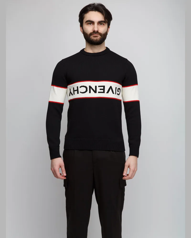 Givenchy Men Black Cotton Sweatshirt Clothing Black
