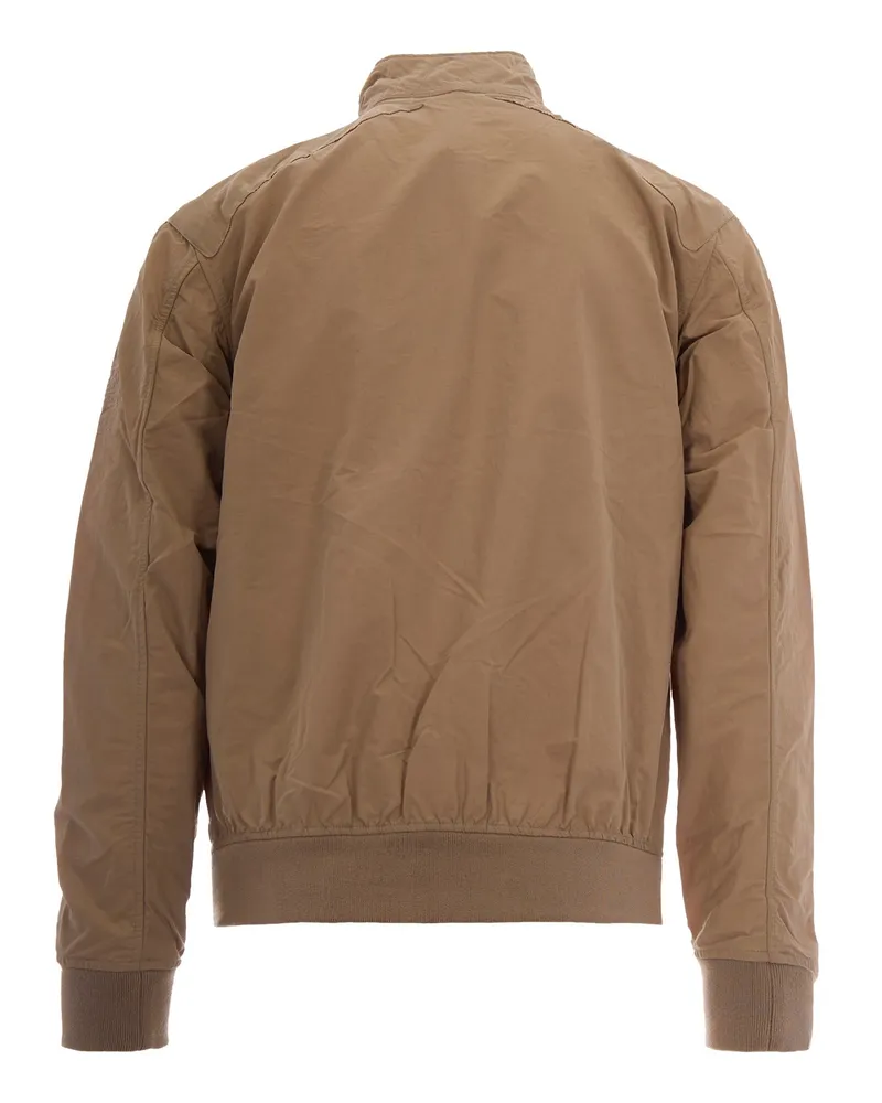 Barbour Men's Jacket Rectifier Harrington Military Brown Polyamide Brown