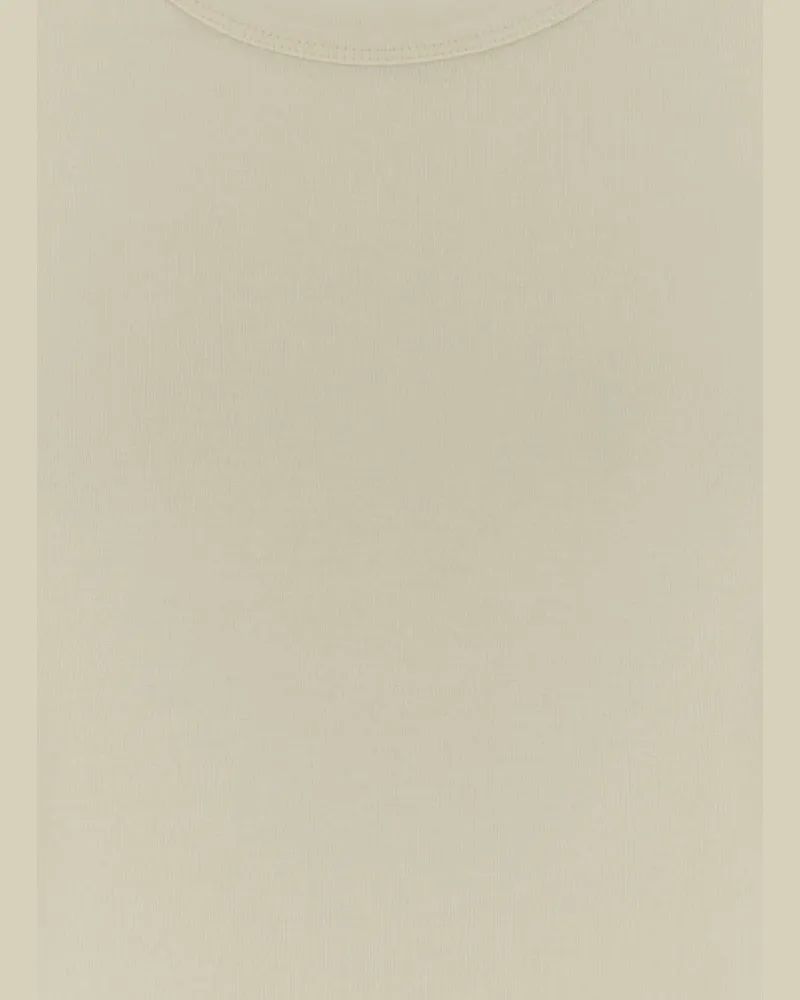 Christophe Lemaire Cotton T-shirt — Beige Beige