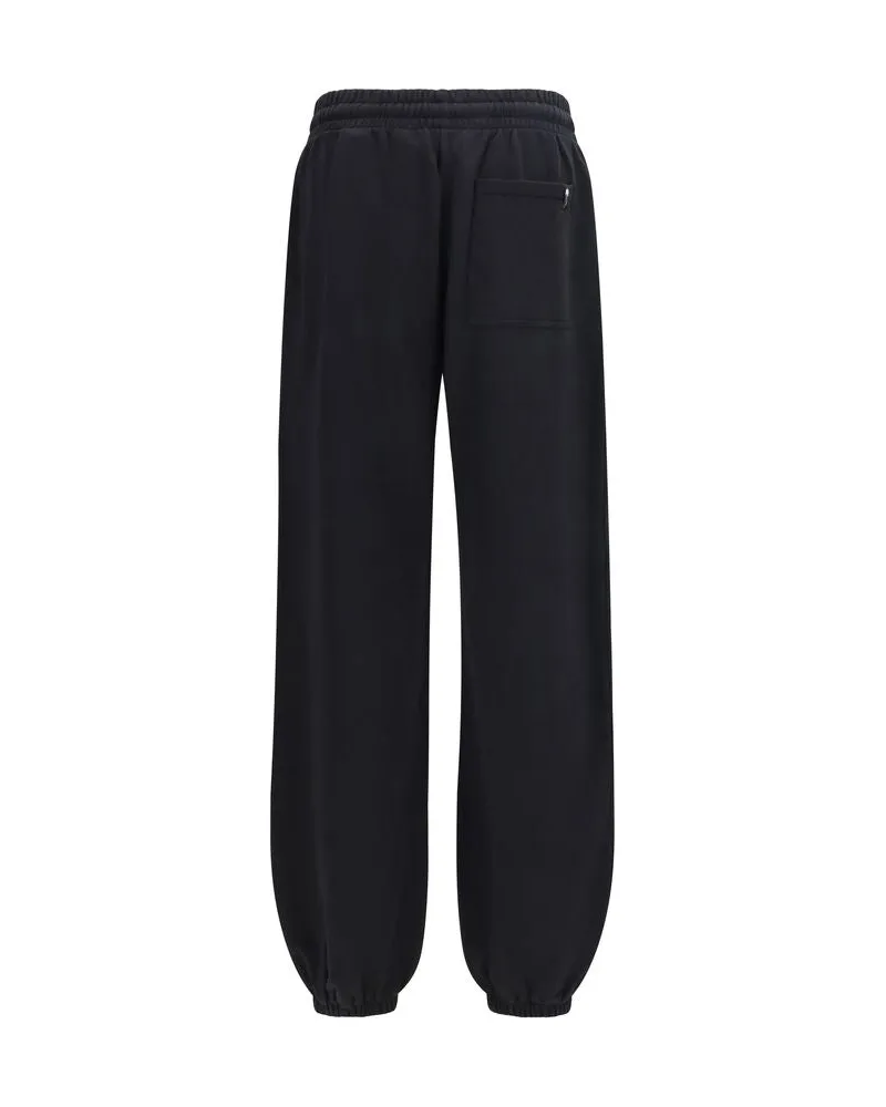 Palm Angels Palm Tree Logo Sweatpants — Black Black