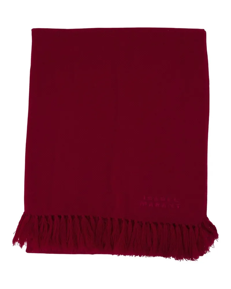 Isabel Marant Women's Vilana Scarf -  Cotton Purple Accessories Purple
