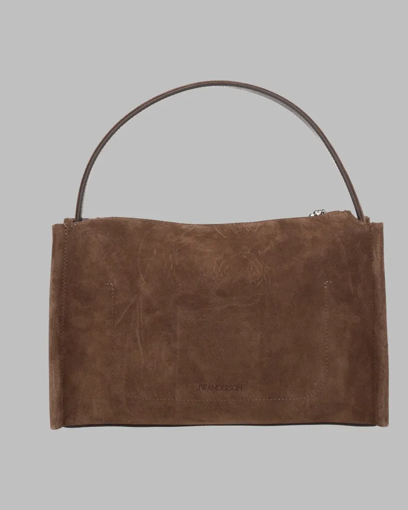 J.W.Anderson Medium Loafer Shoulder Bag — Brown Brown
