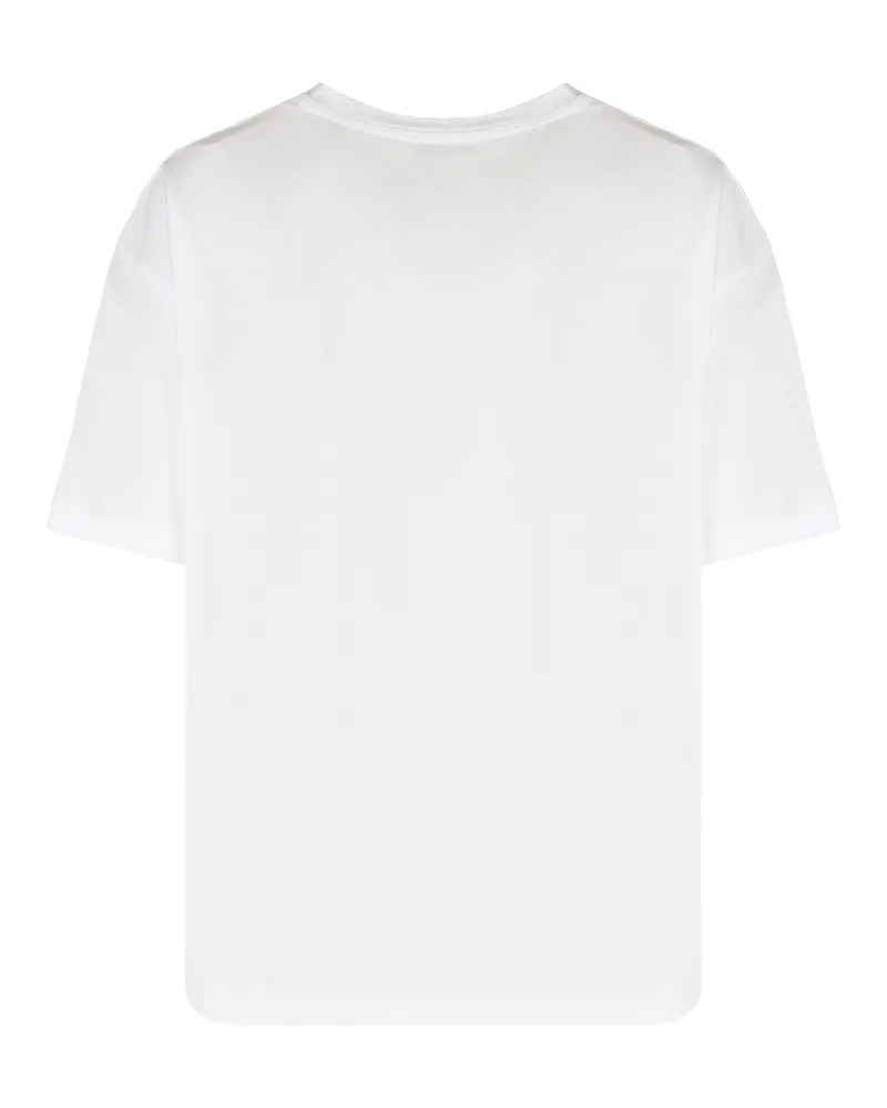 Totême Women's T-Shirt Cotton Blend White Lyocell T-Shirts & Jerseys White