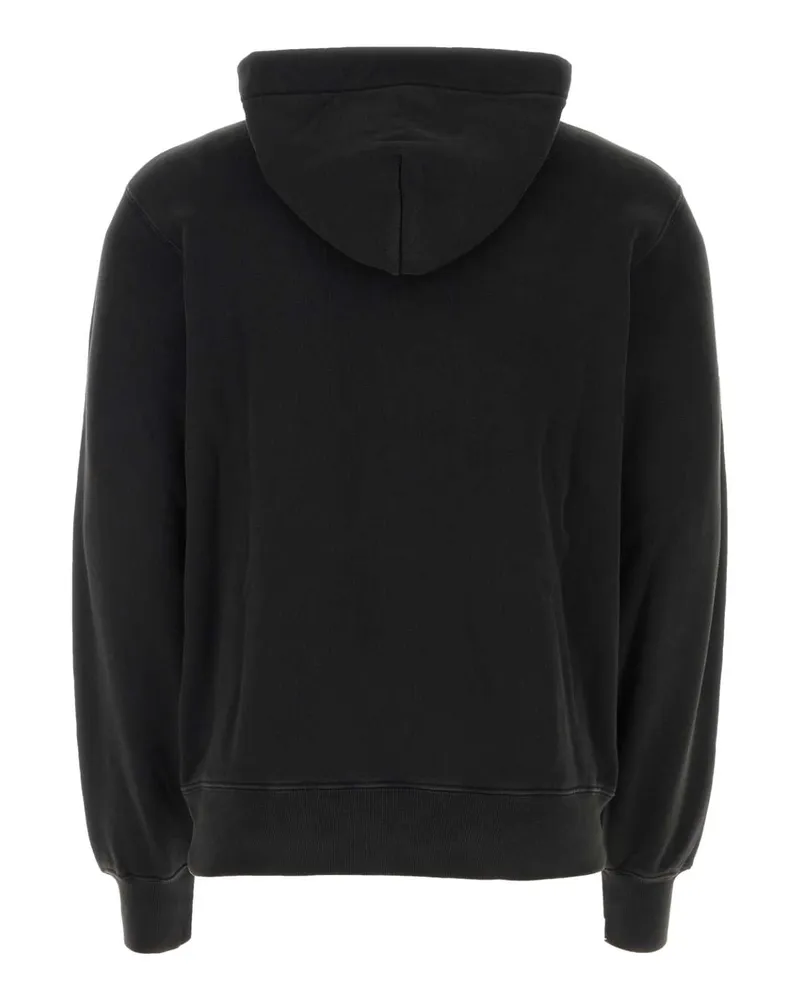 AMBUSH Men's Black Cotton Oversize Sweatshirt Tapshoe Exterior: Felpe Sweater Black