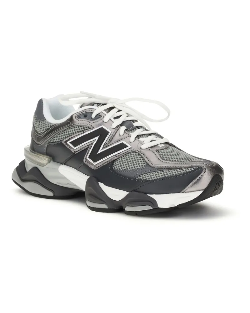 New Balance Unisex Sneakers Abzorb Pod 9060 Magnet Faded Black Upper Fabric Trainers Gray