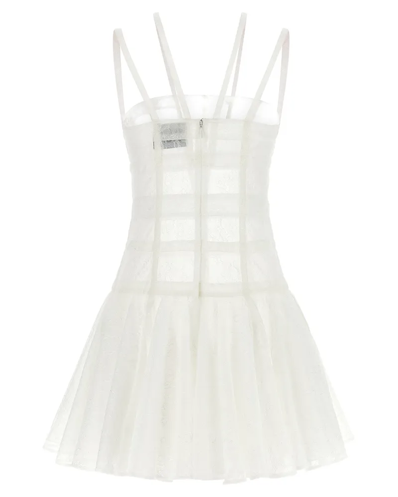 Giovanni Bedin Women's White Polyamide Short Dress White