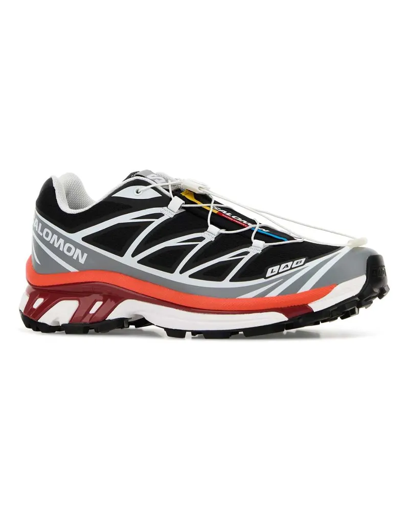 Salomon Multicolor Lace-Up Running Sneakers — Black Black