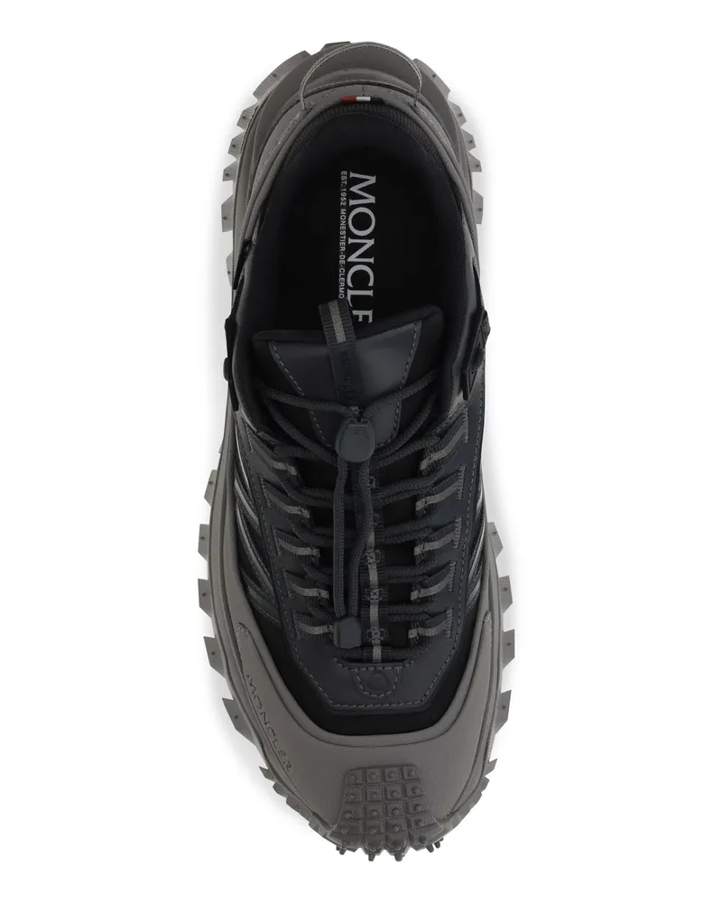 Moncler Men's Sneakers Trailgrip Gtx Charcoal Trainers Gray