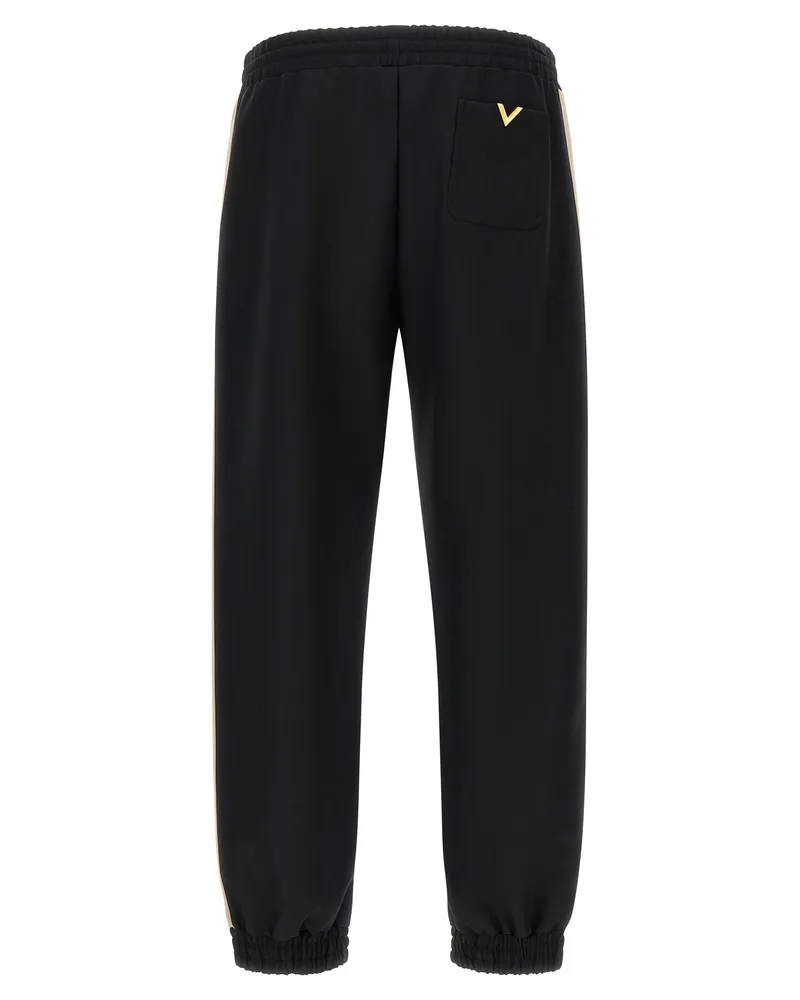 Valentino Garavani VGold Joggers — Black Black