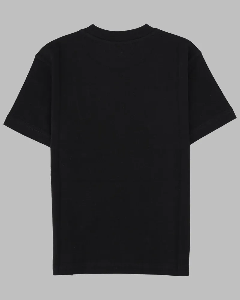 Palm Angels Bear Logo-Print Cotton T-Shirt — Black Black