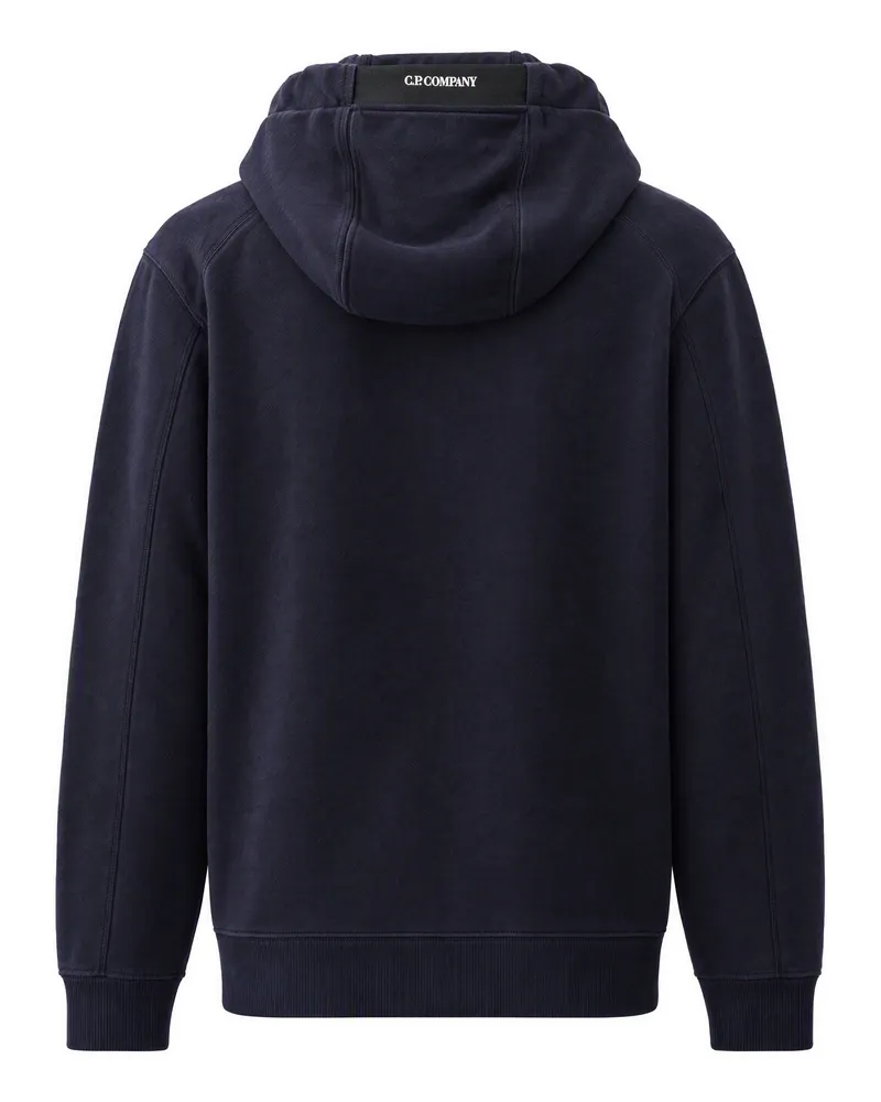 C.P. Company Diagonal Raised Sweatshirt — Navy Navy