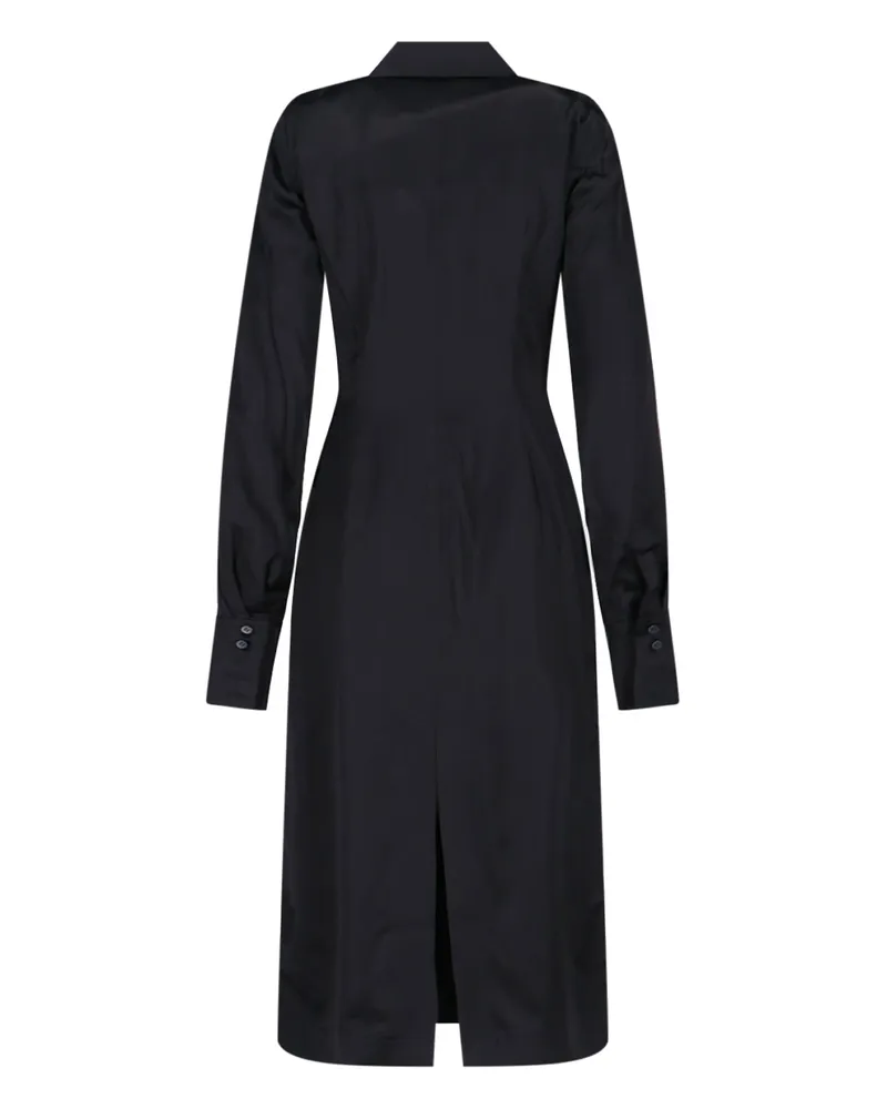 Marine Serre Women's Dresses Black Viscose Black