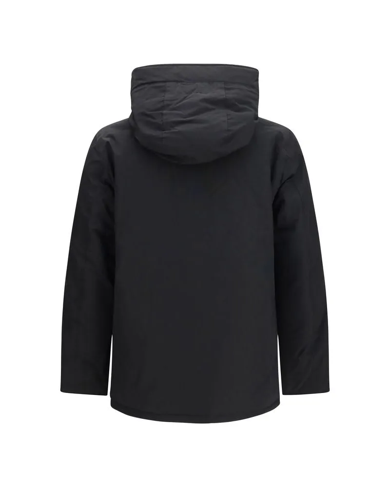 Woolrich Arctic Anorak Down Jacket — Black Black