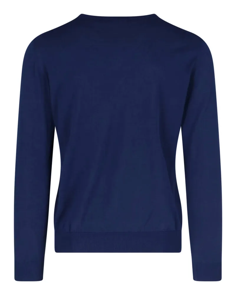 Drumohr  Men's Sweaters Blue Cotton Navy