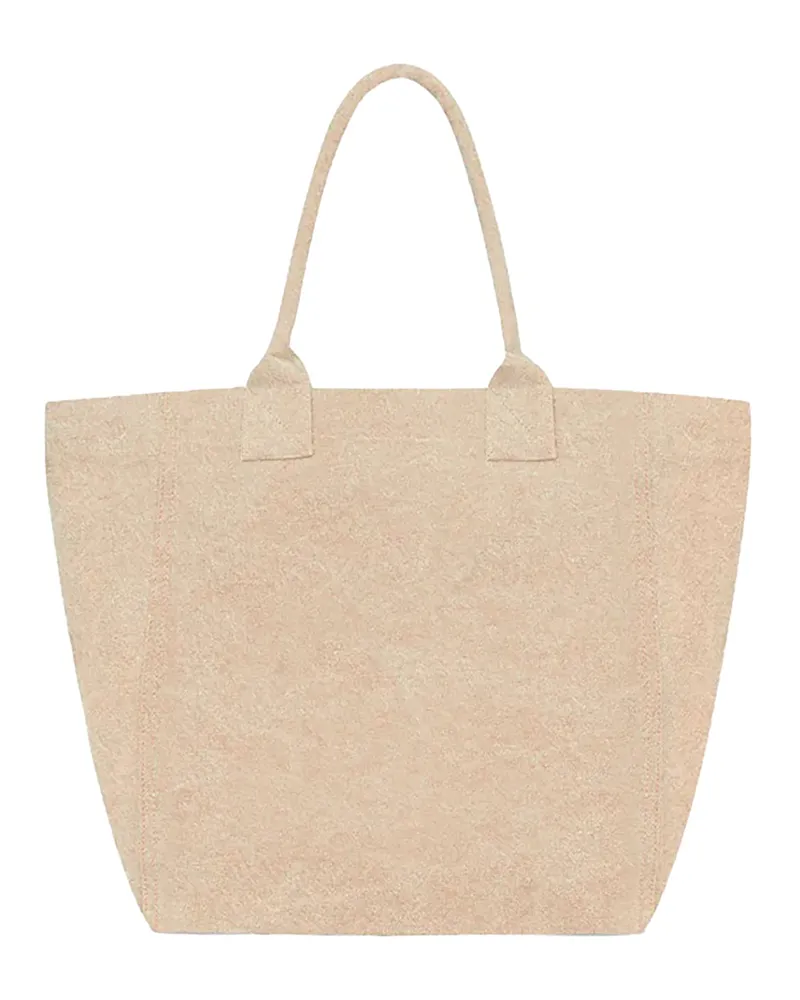 Isabel Marant Women's Tote Bag Yenky Beige Cotton Handbags Hand Beige