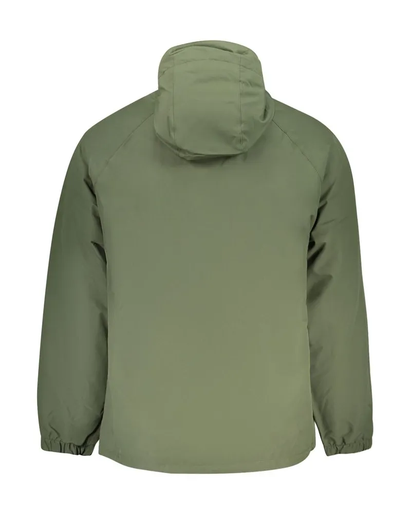 Timberland Polyester Hooded Jacket — Green Green