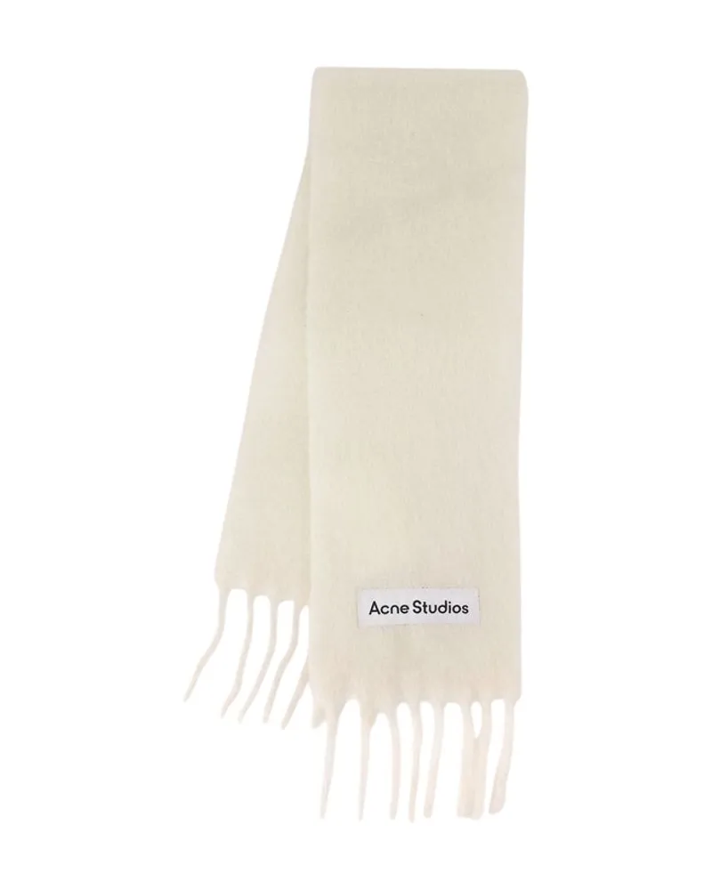Acne Studios Wool Scarf — Beige Beige