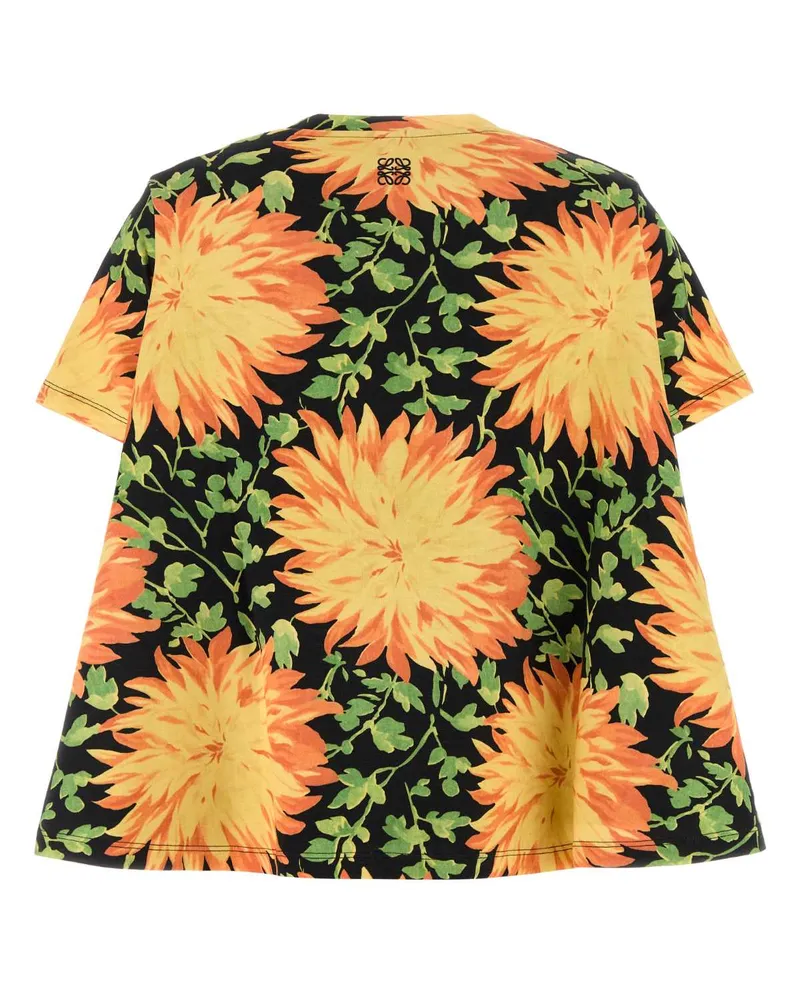 Loewe Women's Printed Cotton Blend T-Shi Multicolor T-Shirt Multicolor