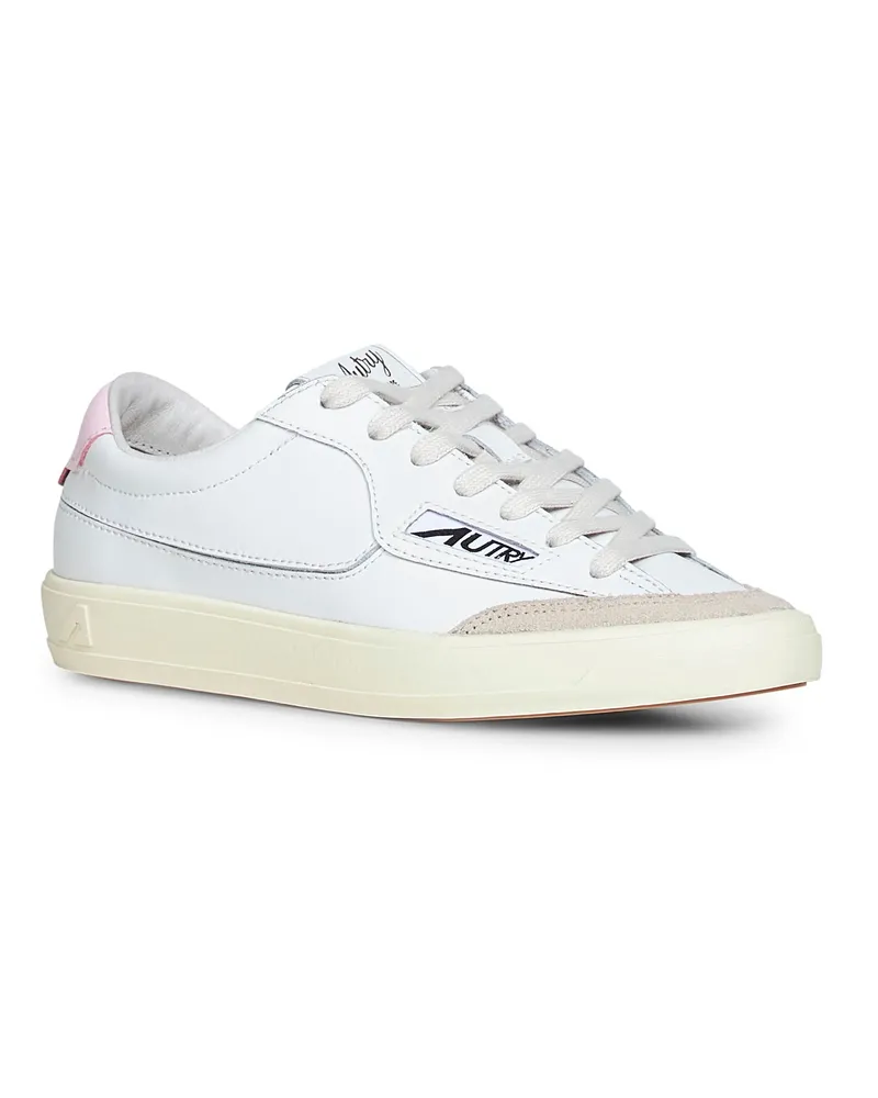 AUTRY Women's Sneakers Windscape Low White Leather Calf Trainers White