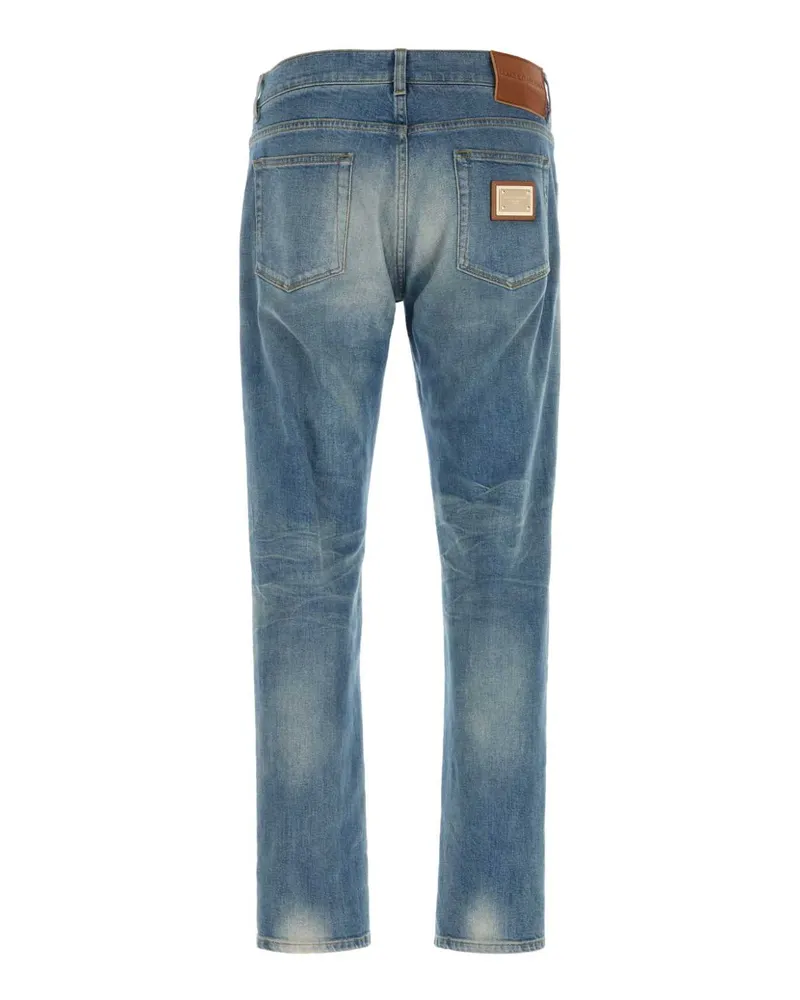 Dolce & Gabbana Men's Stretch Denim Jeans Varianteabbinata Exterior: Cotton Elastane Blue