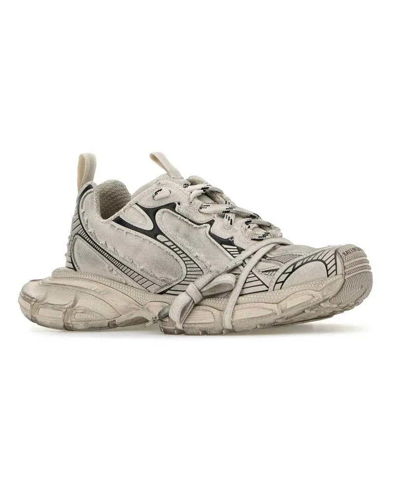 Balenciaga Women's Multicolor Canvas 3xl Sneakers Beige Beige