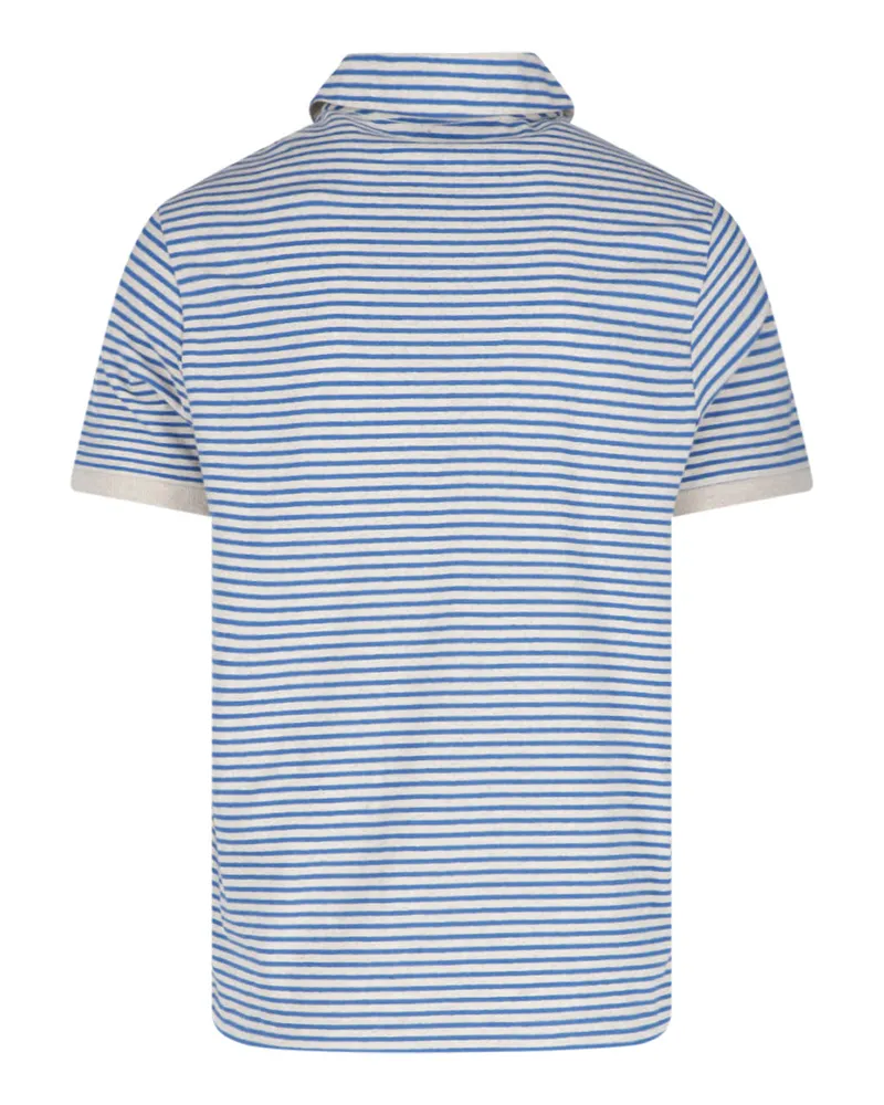 Paul Smith Men's T-Shirts And Polos Grey Cotton Blue