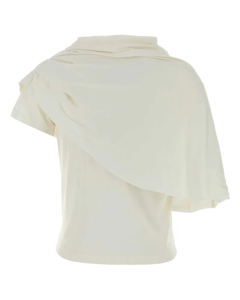 Magda Butrym Shirt Sweater — Cream Cream