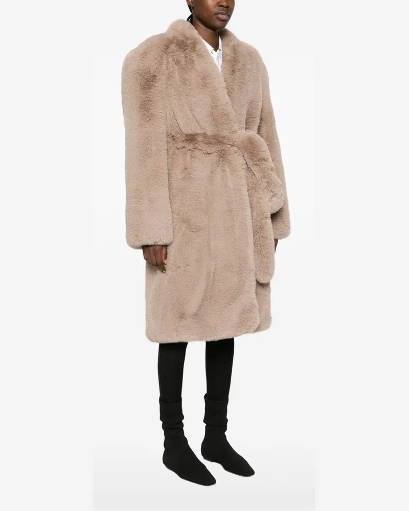 032c Destiny Coat — Beige Beige