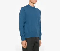 Men's Compass Logo Patch Sweater Blue Clothing > Knitwear