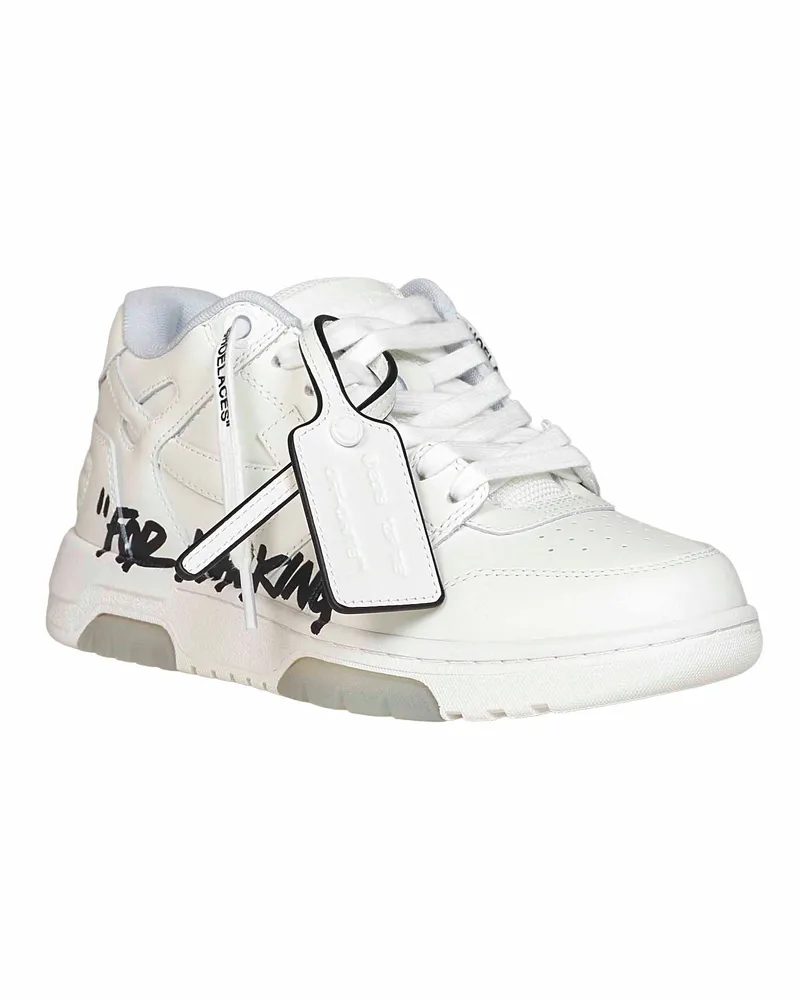 OFF-WHITE Women's Sneakers Out Of Office White Bovine Leather (top Grain) Trainers White