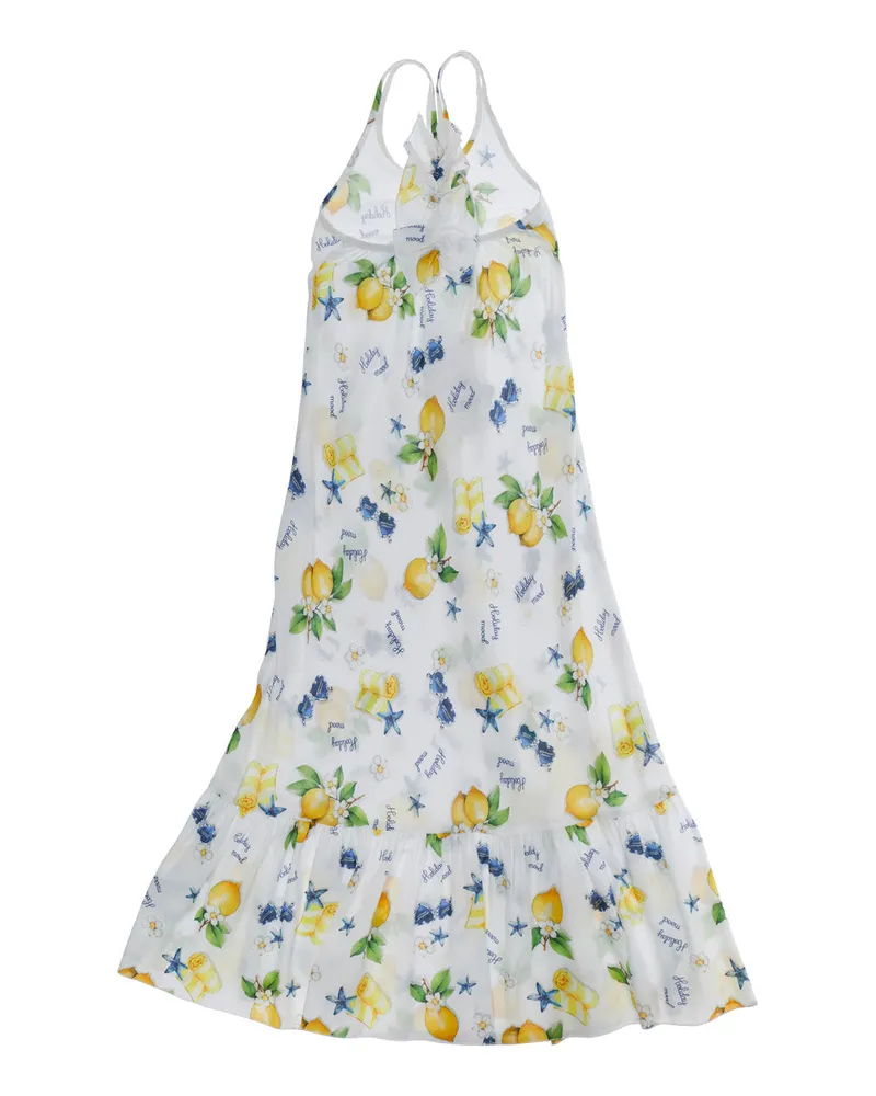 Monnalisa Girls' Dress White Cotton White