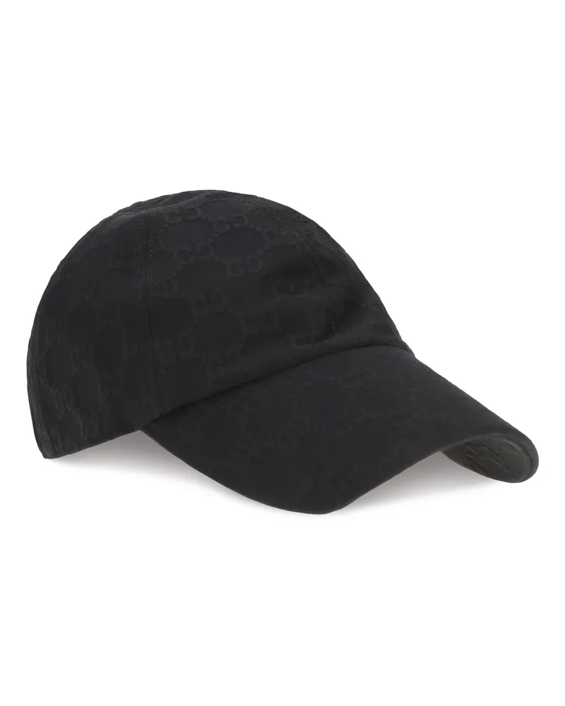 Gucci 8757443HBMF Jersey Cotton Baseball Cap — Black Black