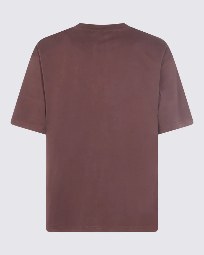 Diesel Men's T-Shirts And Polos Rust _100 % Co Brown