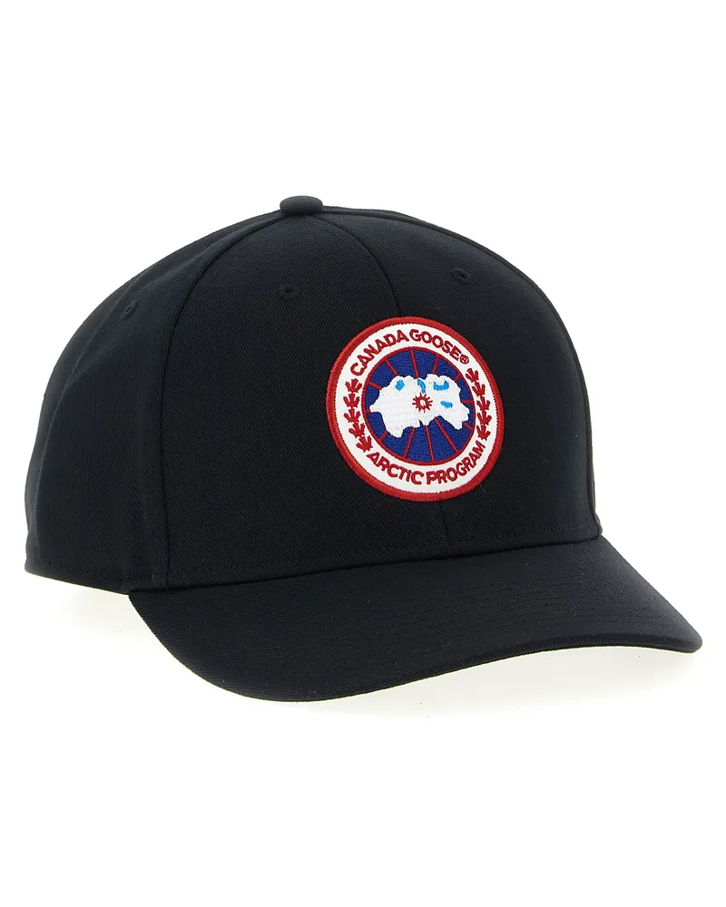 Canada Goose Men's Black Polyester Cap (baseball Hat Black