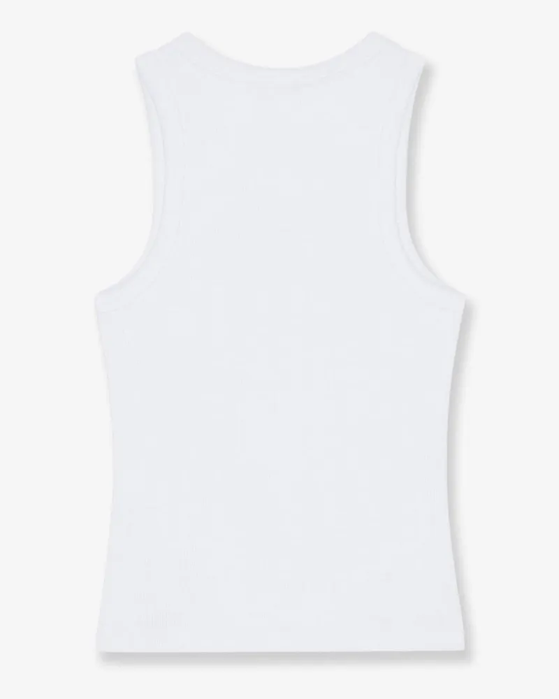 Givenchy Women Tank Top Cotton Blend White T-Shirts & Jerseys White