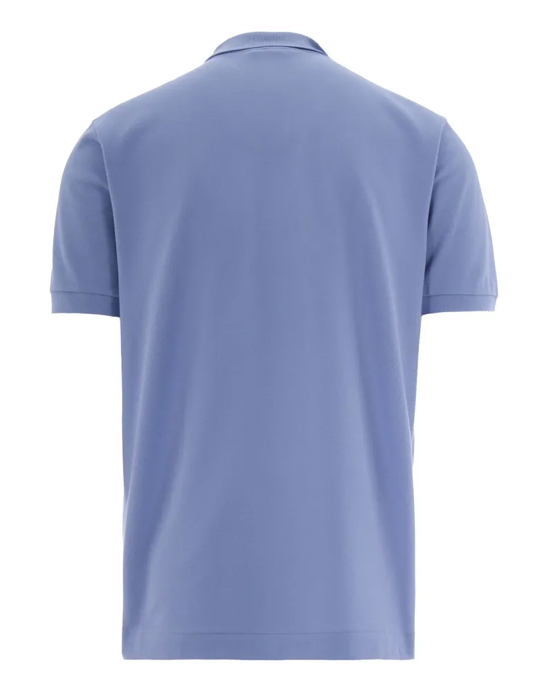 Lacoste Men's Polo Shirt L.12.12 Blue Cotton T-shirts And Polos Blue