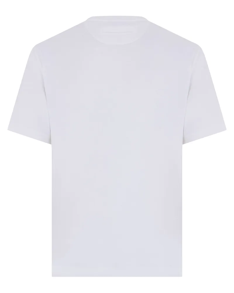 Ermenegildo Zegna Men's Cotton T-Shirt White T-Shirts And Polos White