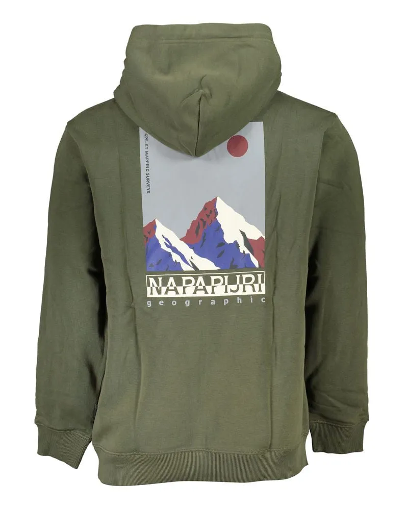 Napapijri Verde Hoodie — Green Green