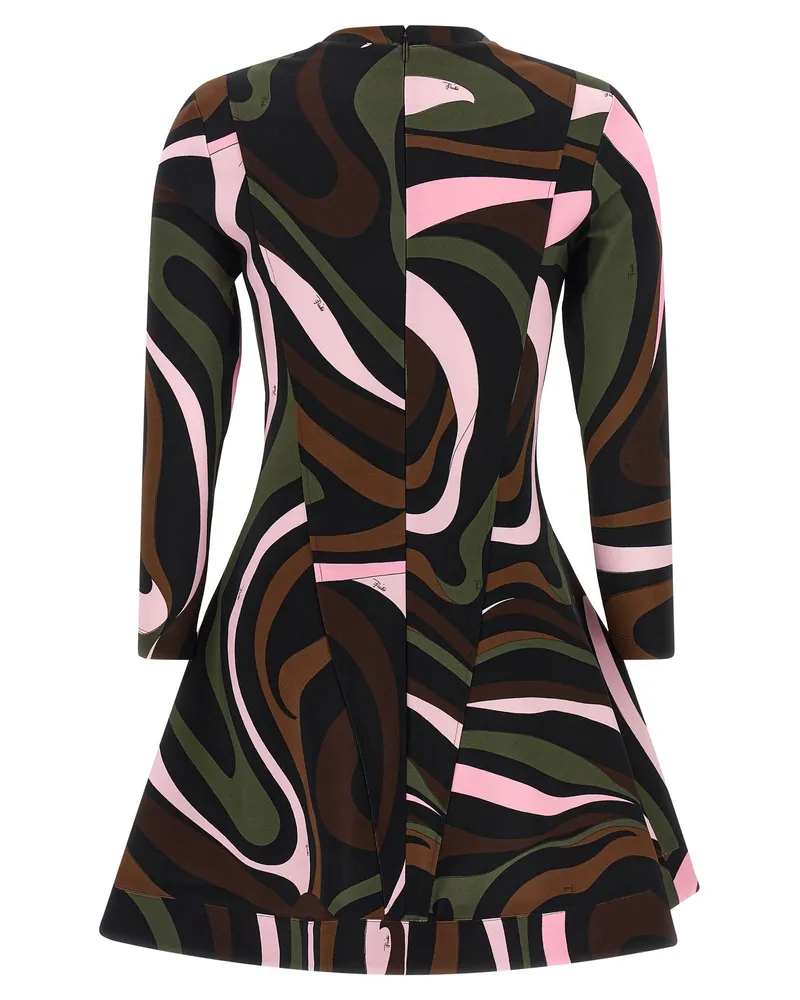 Emilio Pucci Marmo Dress — Black Black