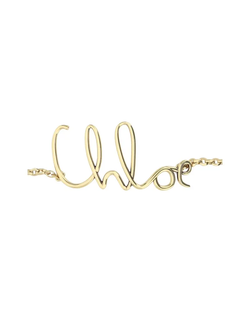 Chloé Women's Gold Brass Thin Belt Gold