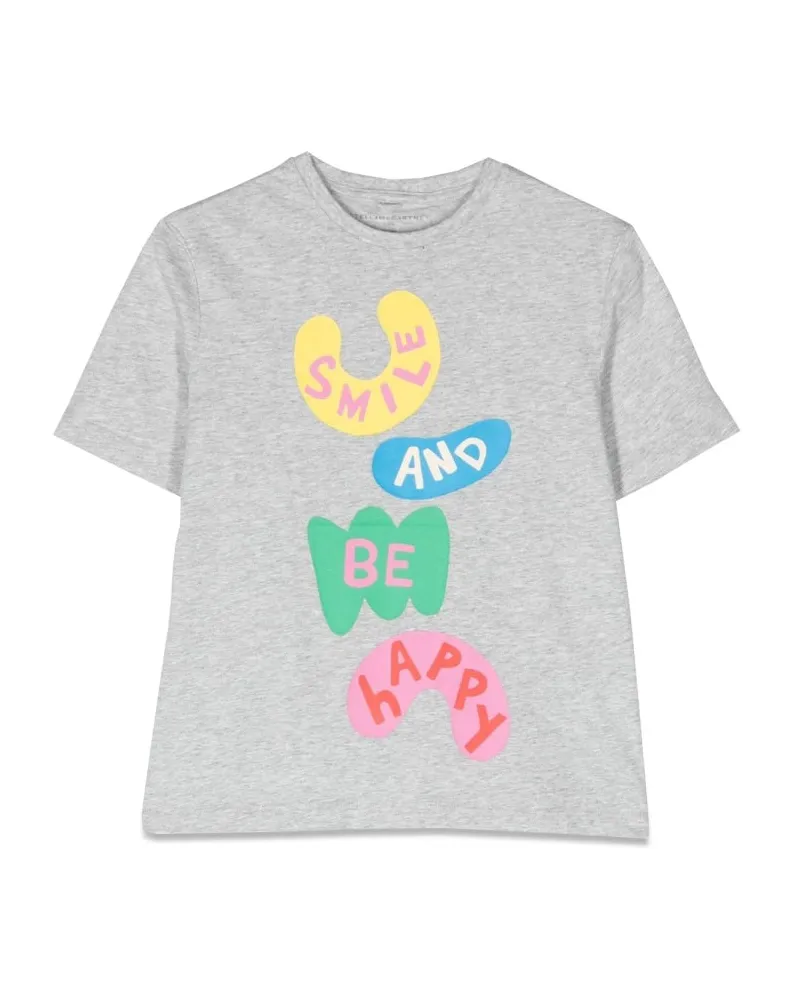 Stella McCartney Cotton T-Shirt — Gray Gray