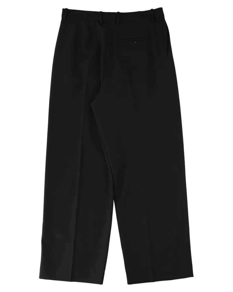 Balenciaga Tailored Wool Trousers — Black Black