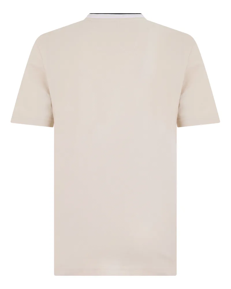 HUGO BOSS Logo-Embroidered Cotton T-Shirt — White White