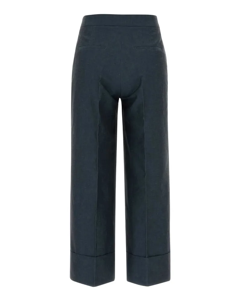 PT TORINO Cdvsttz00stdzi33 0370 Blu Exterior: Cotton Linen Pantaloni Trousers Navy