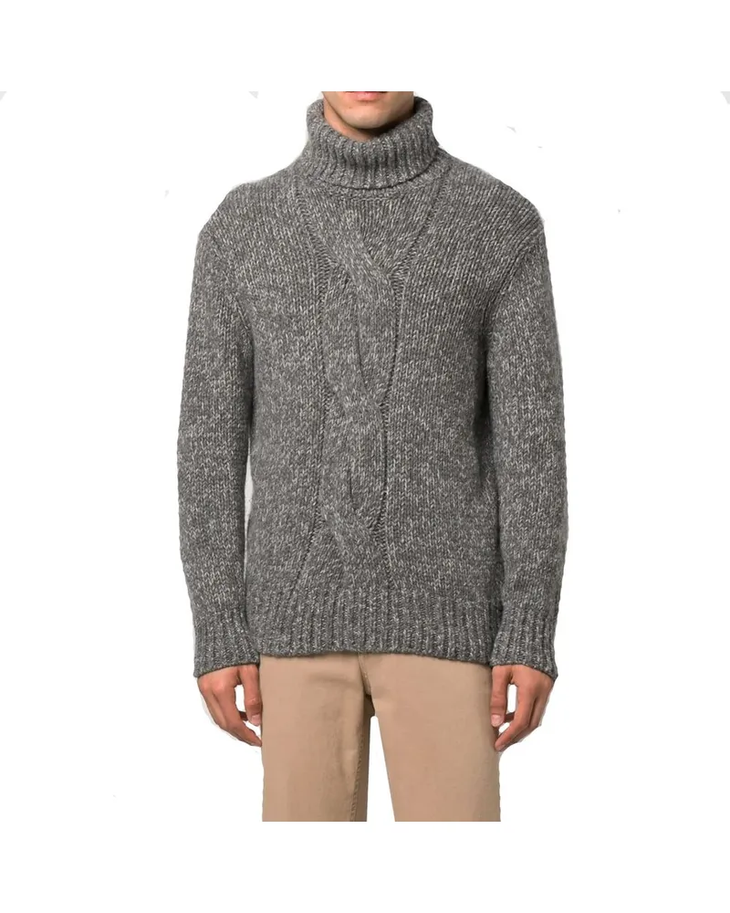Brunello Cucinelli Men's Gray Cashmere Sweater Clothing Gray