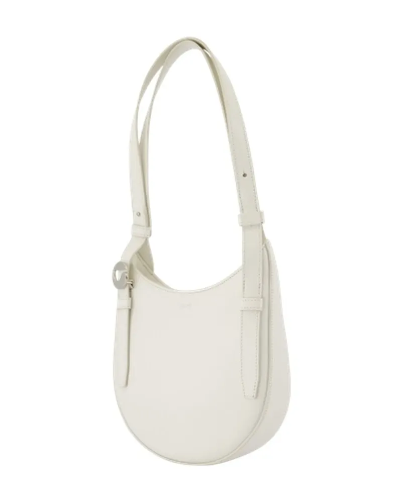 COPERNI Women's Mini Belt Shoulder Bag -  Leather White Calfskin Shoulder-Hobo-Bags White