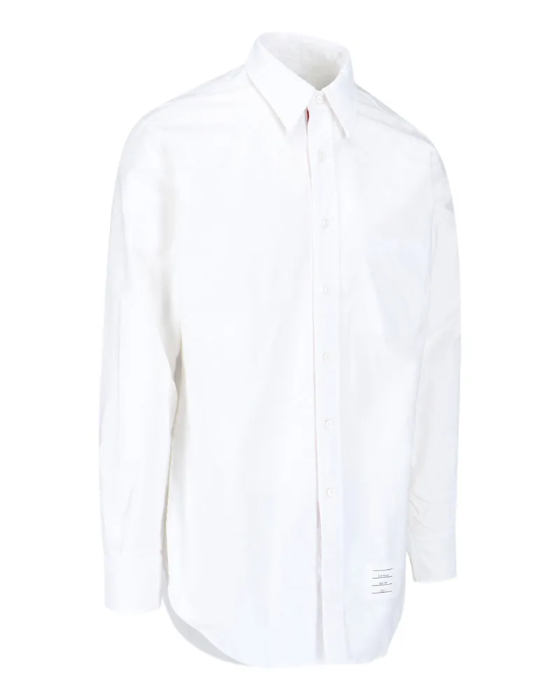 Thom Browne Men's Shirts White Cotton White